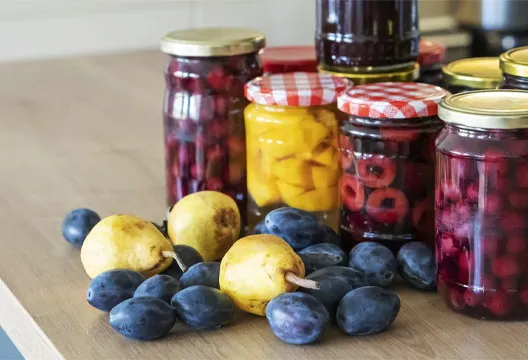canned fruits